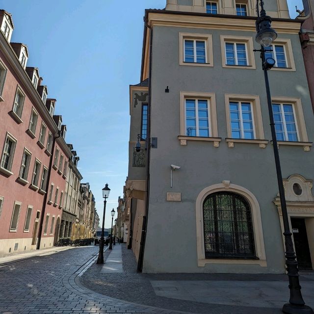 Poznan's market square is beautiful!