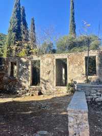 One of the ghost villages on Kefalonia 