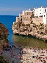 🌊 Where Cliffs Sing to the Sea – Polignano a Mare, Italy