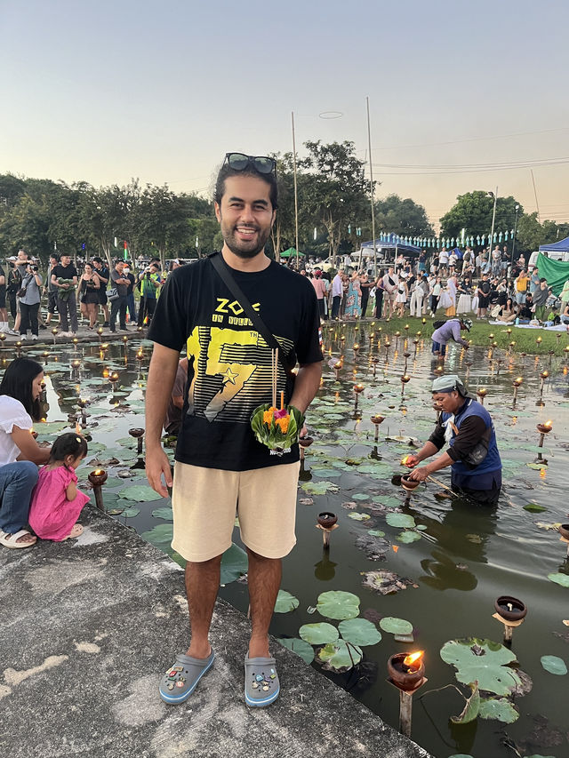 Doi Saket Lake Lantern Festival