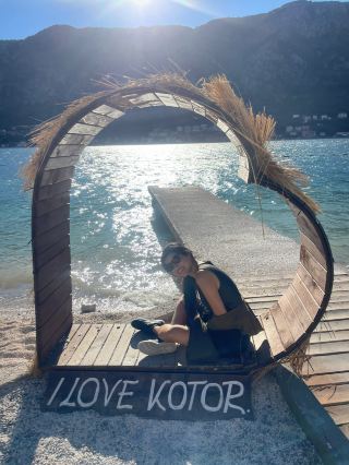 Falling in love with the ancient city walls of Kotor and the aroma of coffee