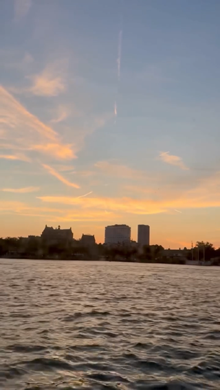 Postcards from the Maas: A Rotterdam Sunset to Remember. 