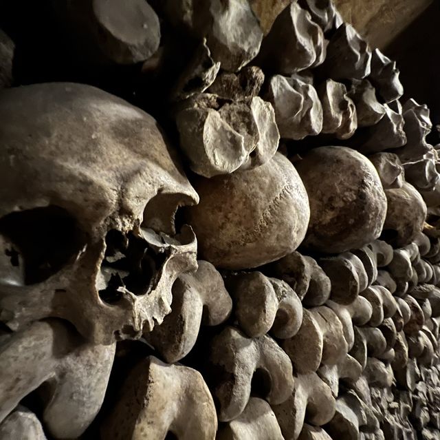 Catacombs of Paris always amazes!