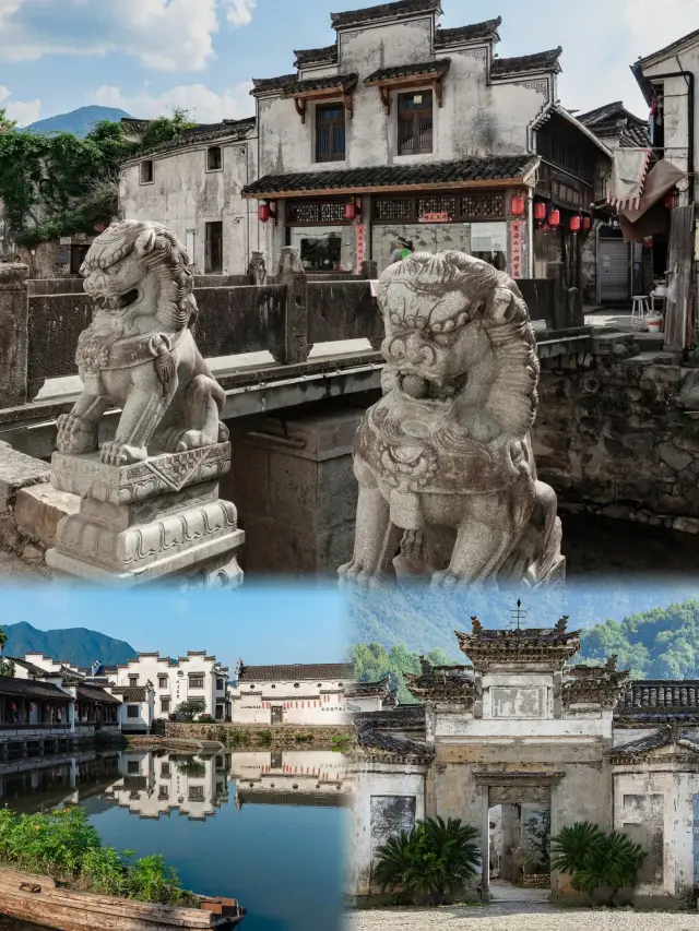 ฮางโจว-เมืองโบราณ Longmen บ้านเก่าของ Sun Quan หมู่บ้านโบราณที่ใหญ่ที่สุดในภาคใต้ของแม่น้ำย่างเซ่