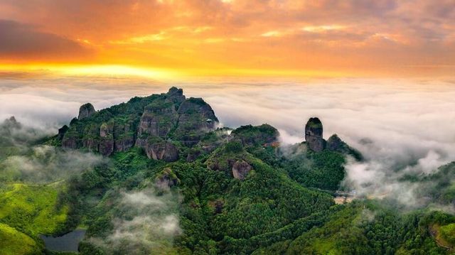 南方仙境：福建靈通山風景