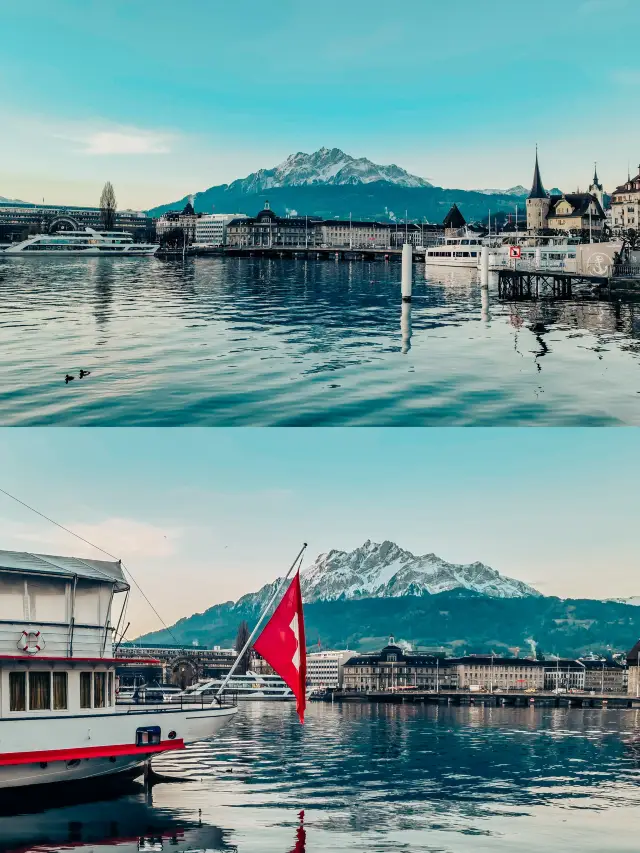 Strolling through the Old Town of Lucerne, Switzerland | Let's go as the flowers bloom in spring