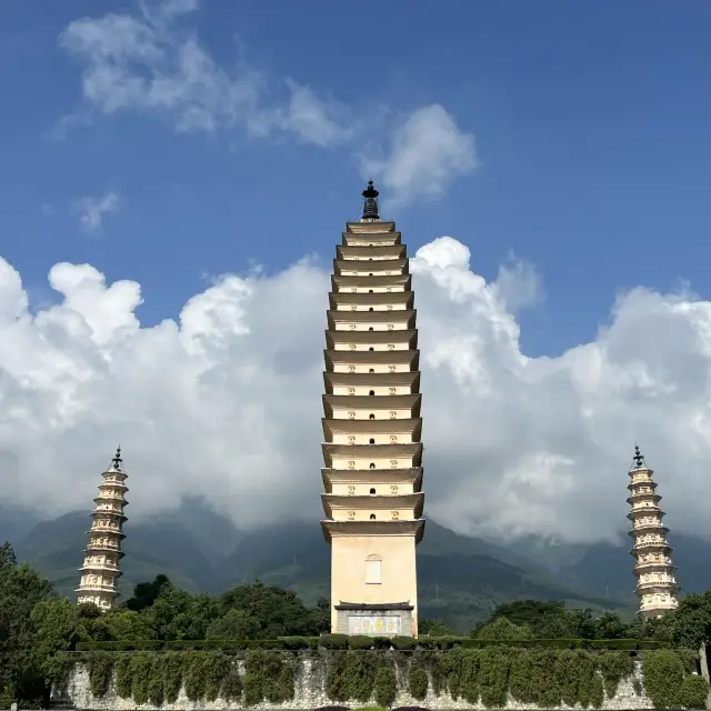 Three pagodas in Dali