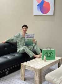 不愧是上海連泡澡都如此時尚和chill～
