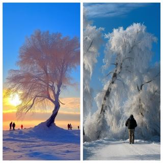 Jilin Rime Island | Consuming temperature and water vapor brings you good luck