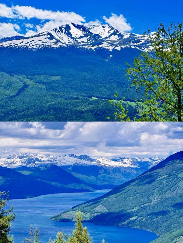 喀納斯湖：美麗神秘湖，山景湖水如夢幻