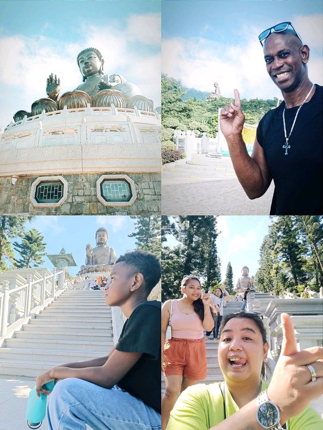 WE FLEW JUST TO SEE THE BIG BUDDHA IN HK!!! 🚠🚠🚠 @ NGONG PING 360