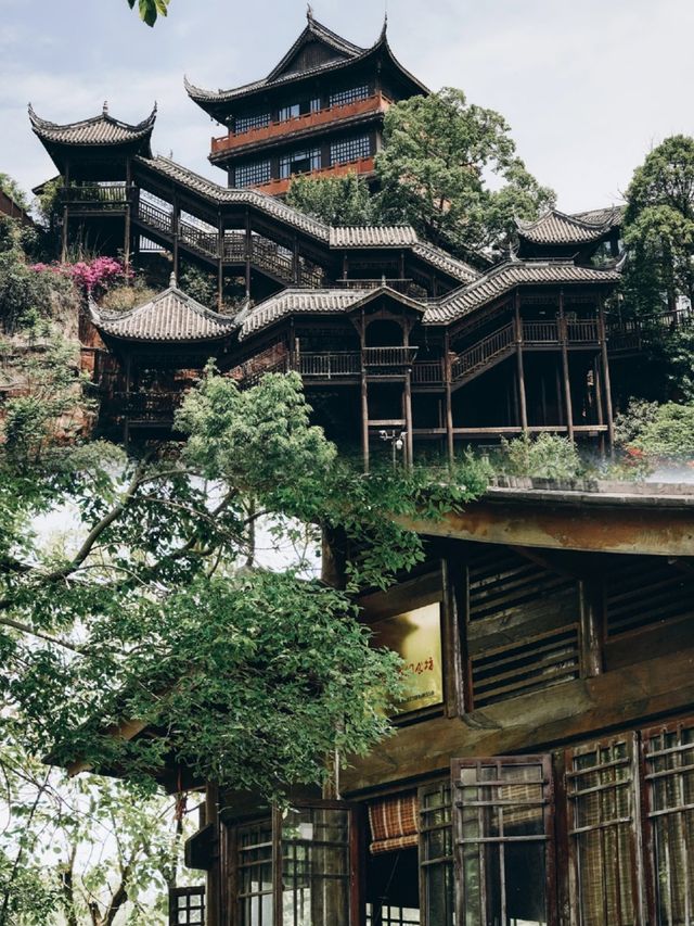 去成都一定要去打卡的一個美麗古鎮免費哦
