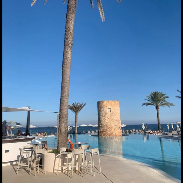 Sea view hotel Ibiza Spain 