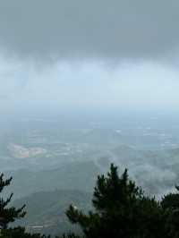 湖北孝感雙峰山｜不一樣的煙霧飄渺。