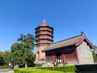 安陽天寧寺文峰塔古剎小記。