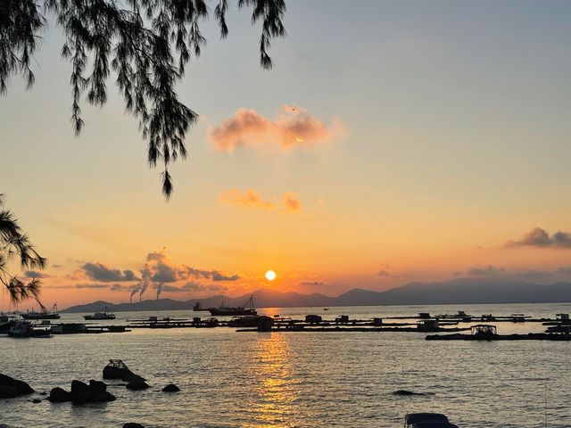 陽江馬尾島｜可看最美日落和晚霞。