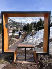 Climb a Snow Mountain for half a Euro! Half-Day Hike in Almaty's Shymbulak