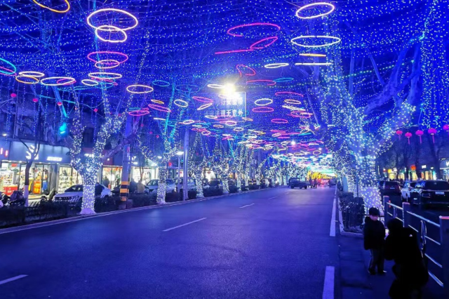 江蘇宿遷泗洪步行街 | 邂逅城市夜景