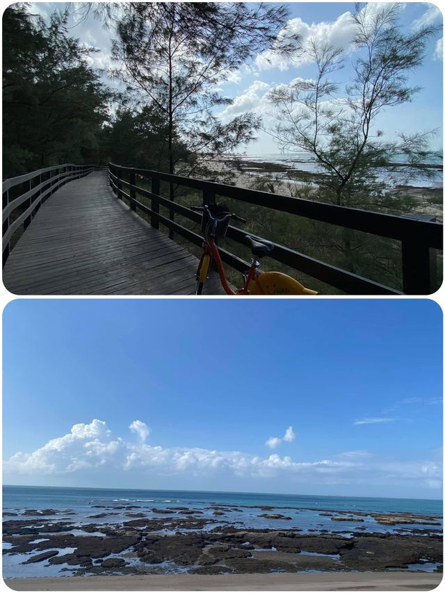 台北麟山鼻遊憩區，北海岸嘅隱世仙境