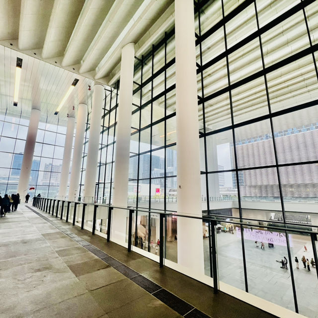 深圳美術館新館逛展啦！！