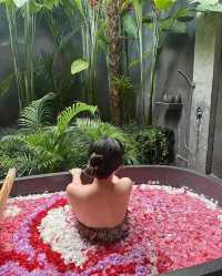 藏身熱帶雨林的神仙花瓣浴 SPA