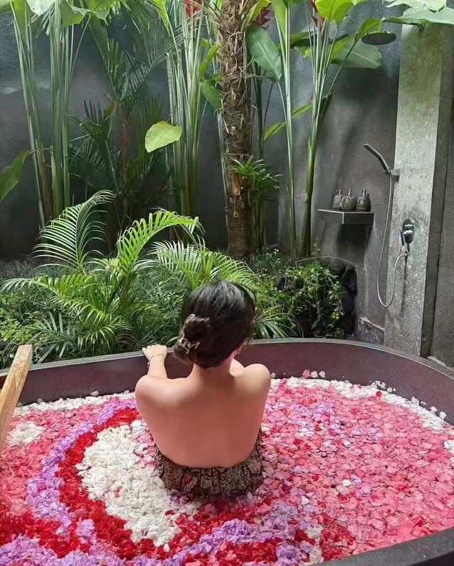 藏身熱帶雨林的神仙花瓣浴 SPA