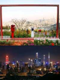 Life photos! Overlooking the entire Guangzhou from a mountain-top cave 🇨🇳