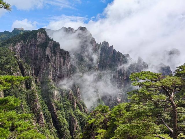 頂著25℃嘅暖陽，我用8小時走完黃山最硬核嘅徒步路線！雖然天都峰臨時關閉有啲小遺憾，但呢絕對係
