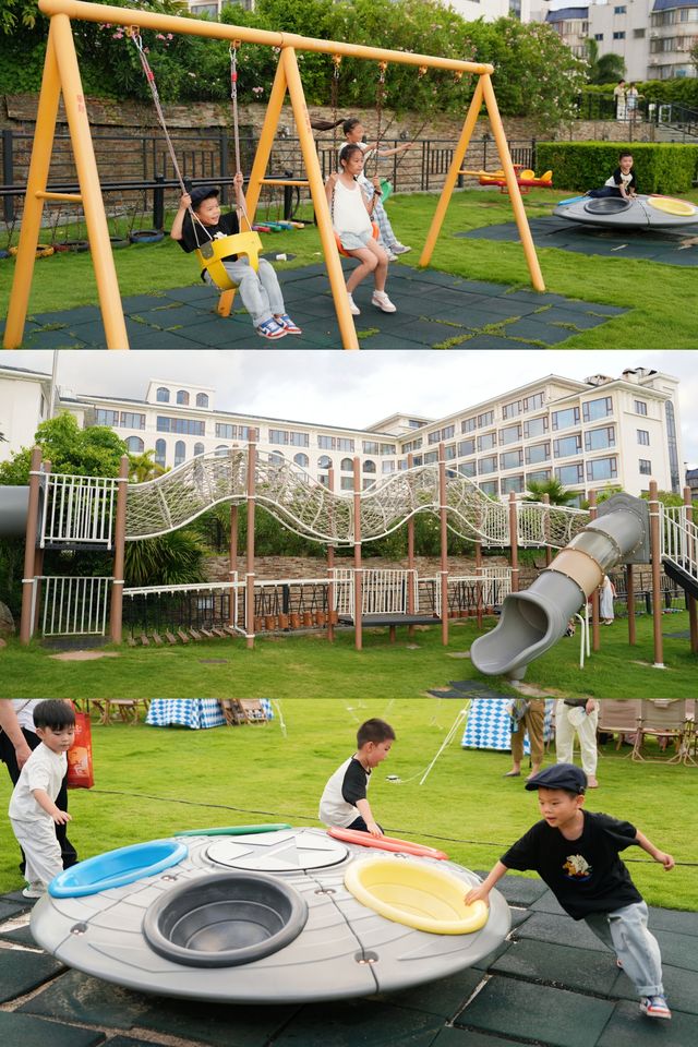 喺城市綠洲裏面，枕住草坪同飛機聲入睡