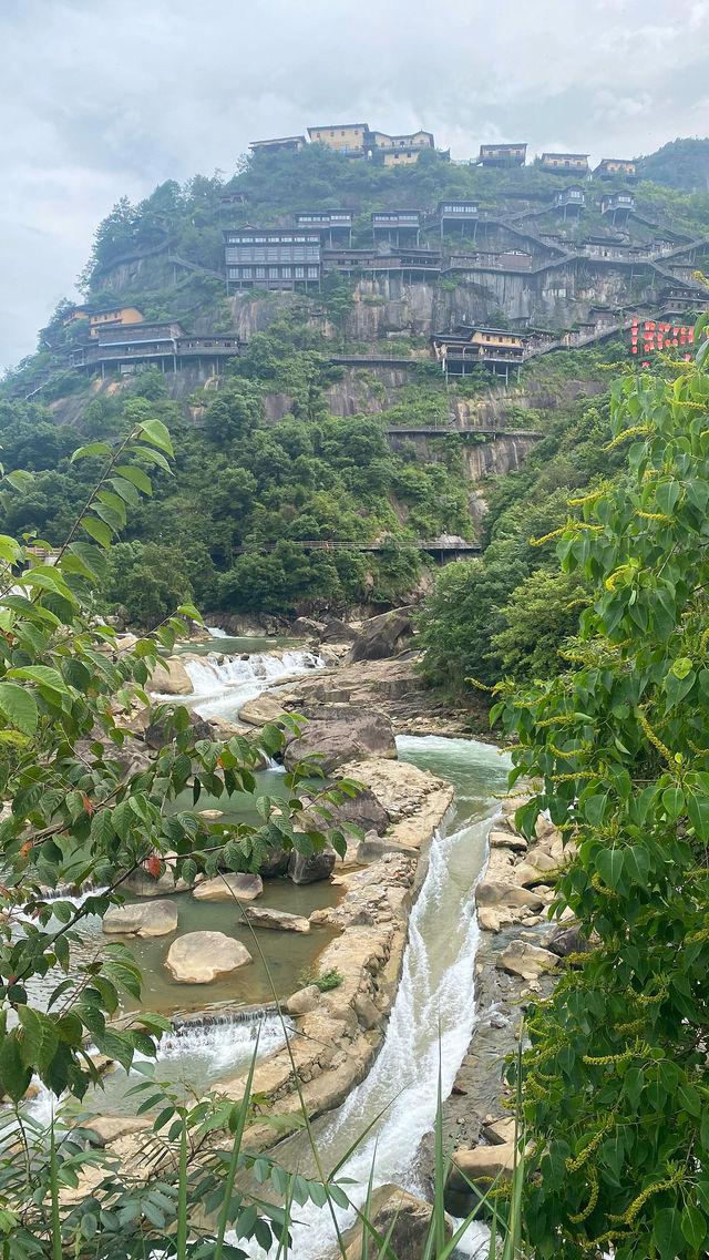 絕美山崖上嘅夢幻村落望仙谷&銅陵