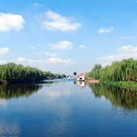 漢城湖公園，秋日晴光浪漫來襲