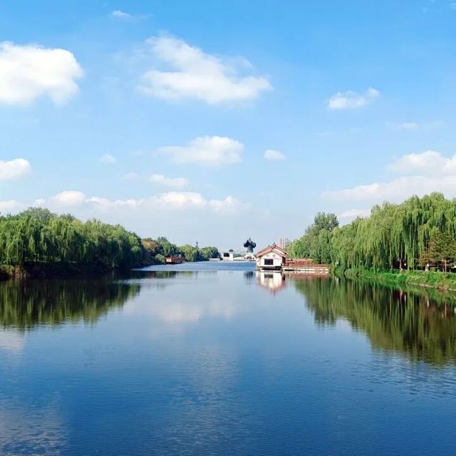 漢城湖公園，秋日晴光浪漫來襲