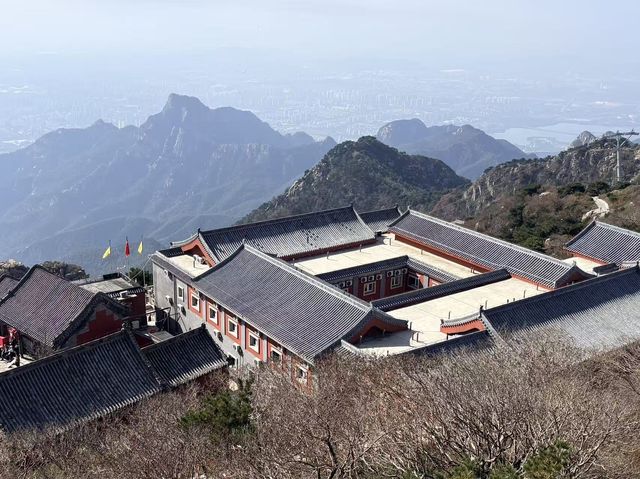 泰山之巔神仙打卡攻略玉皇頂
