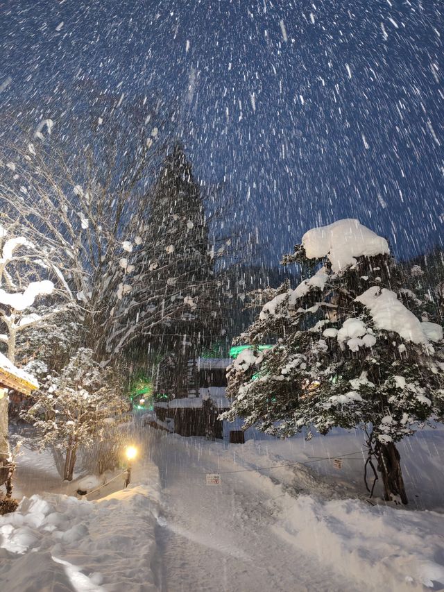 飛驒民俗村的那場大雪