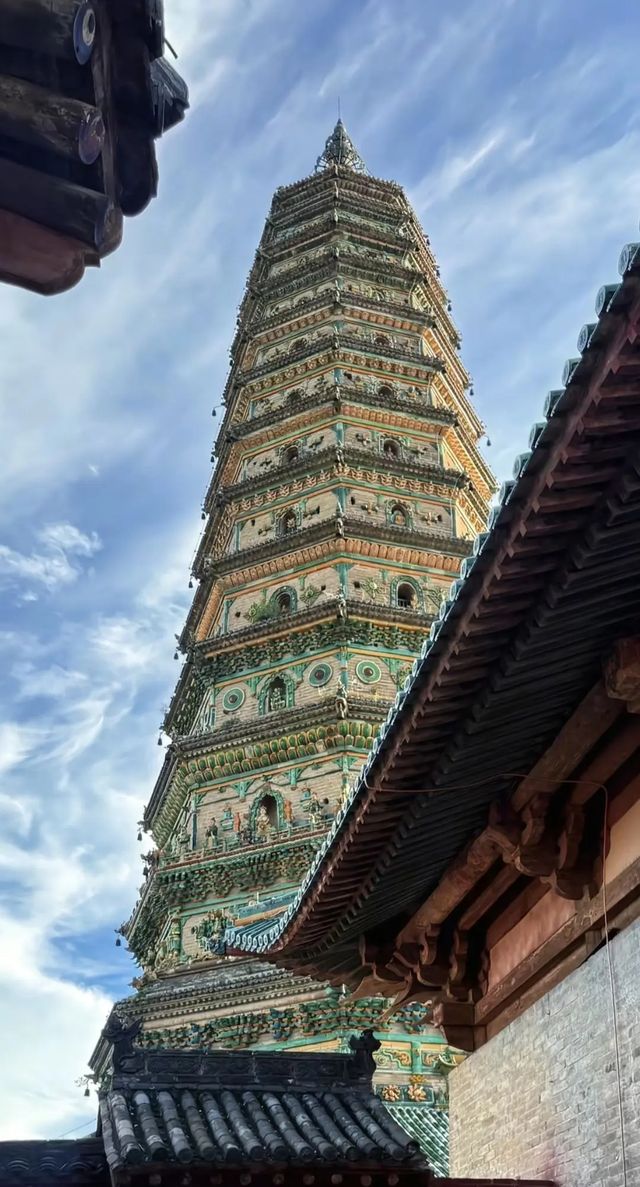 千年琉璃第一塔——山西飛虹塔 千年琉璃第一塔——山西飛虹塔