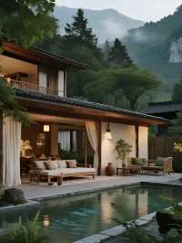 安吉親子躺平！娃追松鼠我泡湯，快樂翻倍