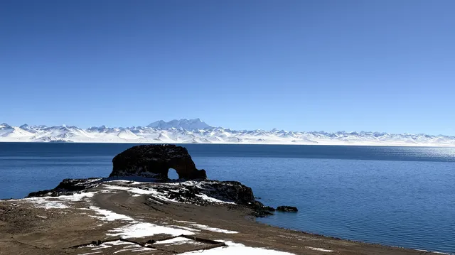 那是一片鑽石海｜納木錯