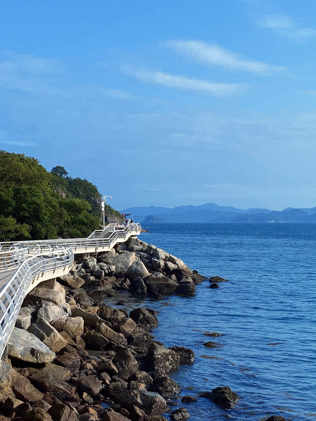 深圳必打卡！絕美鹽田濱海棧道，太出片了