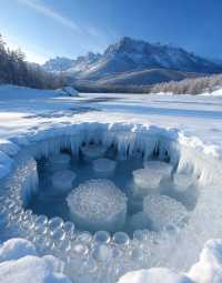 哈爾濱藍冰泡奇觀
