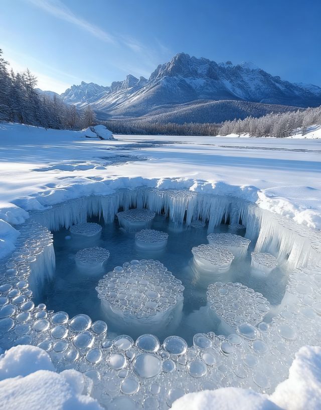 哈爾濱藍冰泡奇觀