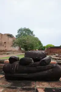 在曼谷百年車站搭火車去大城府~