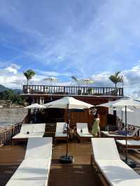 琅勃拉邦日落遊輪,好浪漫!