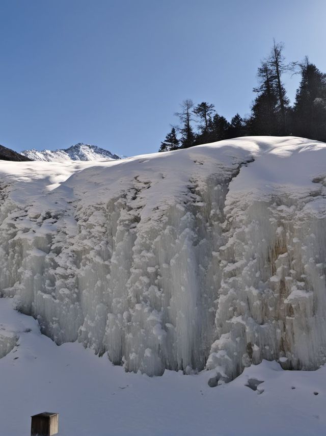 冬天九寨溝包車遊美到失語速衝
