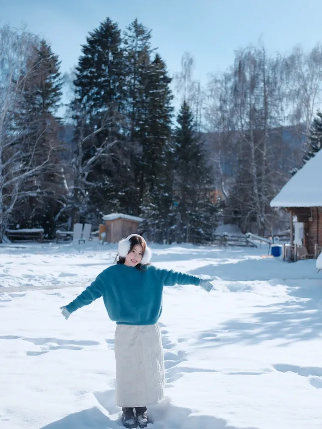 禾木小木屋反覆愛上阿勒泰的冬天 禾木小木屋反覆愛上阿勒泰的冬天