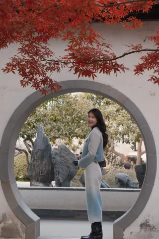 Клен пальчатый в Хэюане уже вошёл в «момент славы»