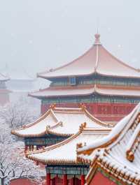 紫禁冬韻 | 紅牆白雪與時光的詩