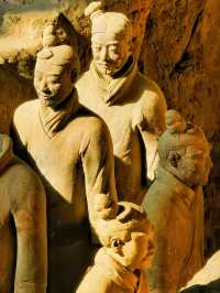 冬天一大早來西安,會看見復活的兵馬俑