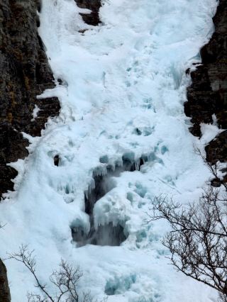 Six Trips to the Arctic Wilderness! A Solo Expedition to the Northernmost Hidden Ice Waterfall in Continental Europe.