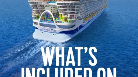 초특급 크루즈 '레전드 오브 더 시즈(Legend of the Seas)'가 드디어 상륙했습니다。 — traveler post in 라스베이거스