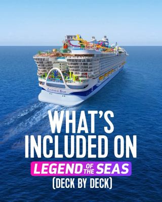 🔥スーパークルーズ🚢レジェンド・オブ・ザ・シーズがやってきた🌊